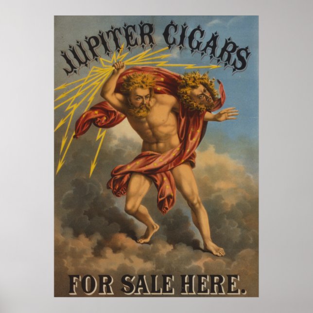 Jupiter Cigars Poster (Framsidan)