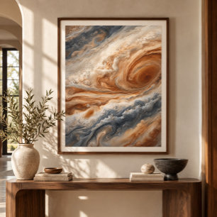 Jupiter Cloud Opera Konsttryck Poster