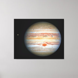Jupiter & Europa Canvastryck