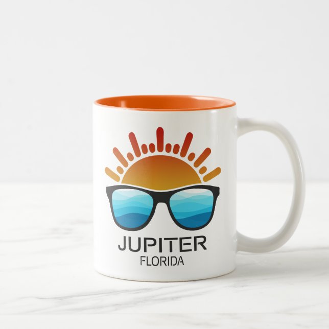 Jupiter Florida Sunglasses Två-Tonad Mugg (Höger)