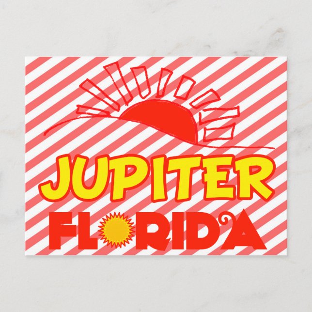 Jupiter, Florida Vykort (Framsida)