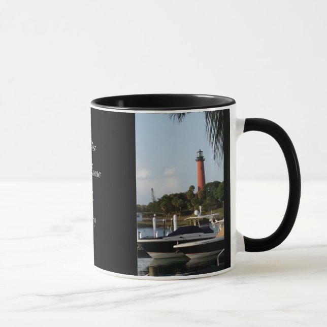 Jupiter fyr Florida Mugg (Höger)
