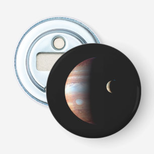 Jupiter Gasjätteplanet & Io Galileisk måne Flasköppnare