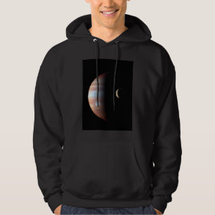 Jupiter Gasjätteplanet & Io Galileiska månen Hoodie