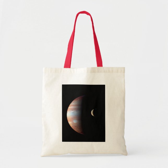 Jupiter Gasjätteplanet & Io Galileiska månen Tygkasse (Framsidan)