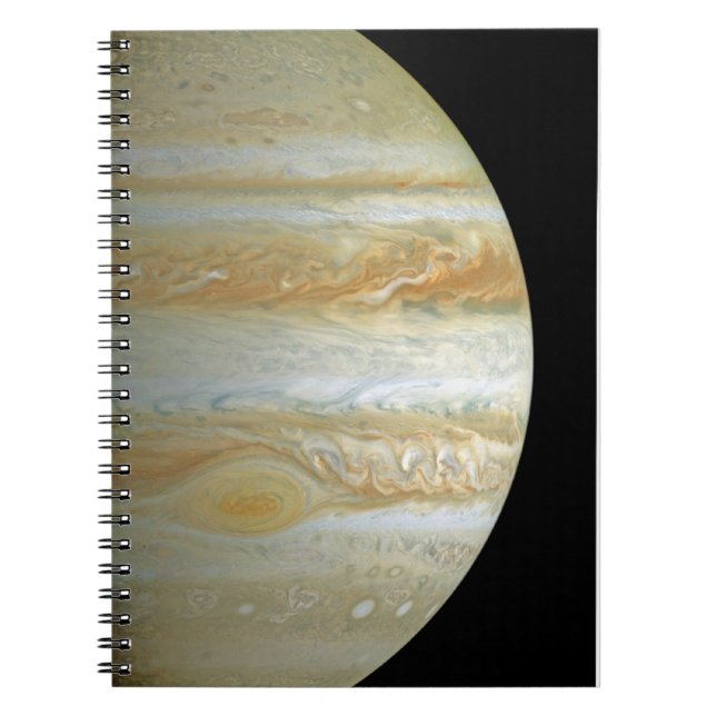 Jupiter Hemisphere at Emporio Moffa Anteckningsbok Med Spiral (Framsidan)