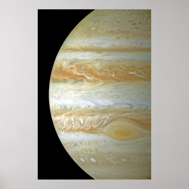 Jupiter Hemisphere Poster (Framsidan)