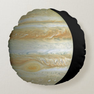 Jupiter Hemisphere Rund Kudde