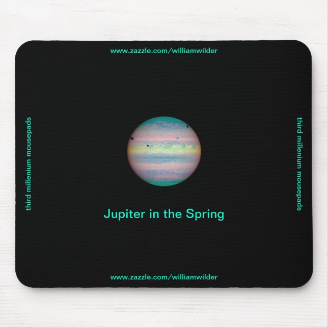Jupiter i våren Mousepad Musmatta (Framsidan)