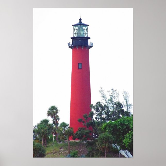 JUPITER INLET LIGHT POSTER (Framsidan)