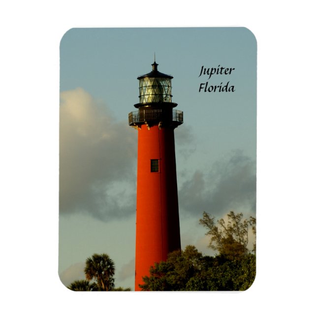 Jupiter Inlet Lighthouse Magnet (Vertikal)