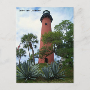 Jupiter Inlet Lighthouse & Museum Jupiter Florida Vykort