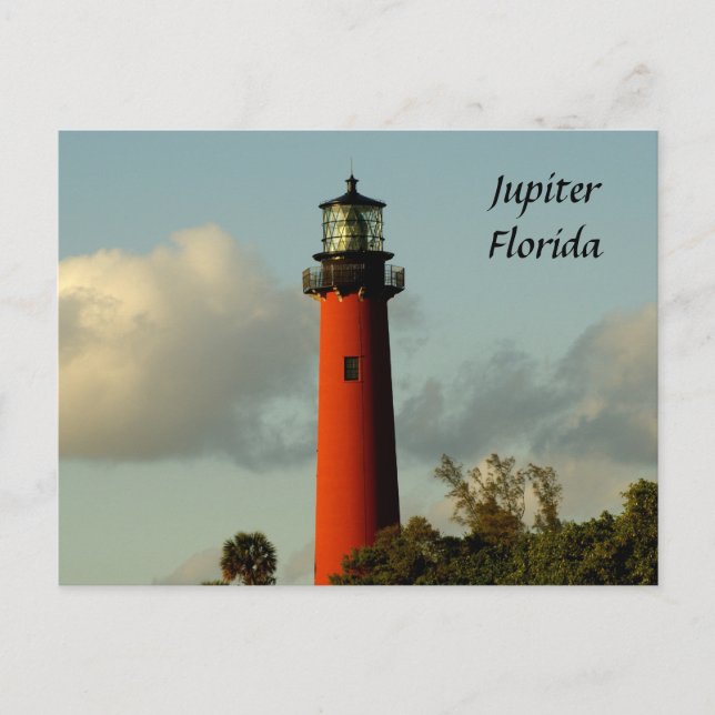 Jupiter Inlet Lighthouse Vykort (Framsida)