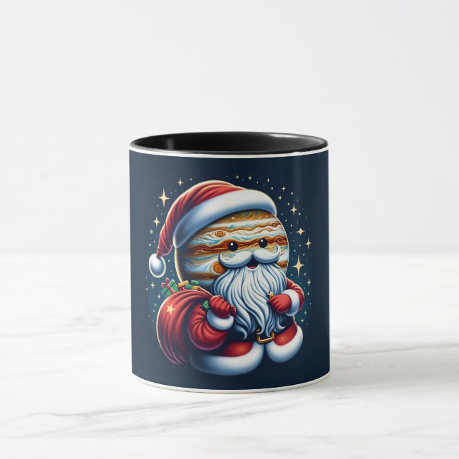 Jupiter Jolly Old St. Nick Jultomten Astrology Mugg (Center)