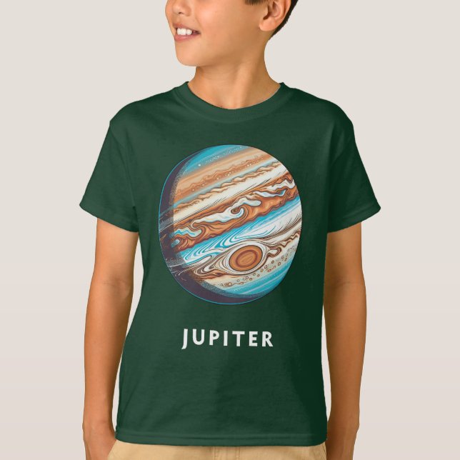 Jupiter / Jupiter - Classic Planet Tee T-Shirt (Framsida)