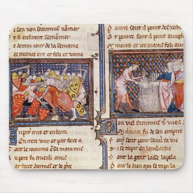 Jupiter kontra Saturn: Saturn undervisning Musmatta (Framsidan)