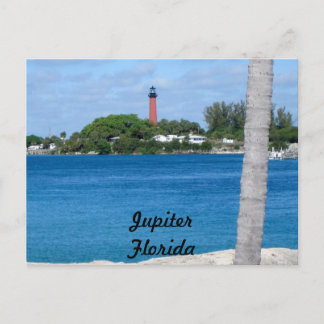 Jupiter Lighthouse från DuBois Park Vykort