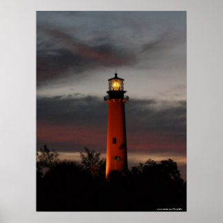 Jupiter Lighthouse Poster