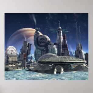 Jupiter måne colony poster