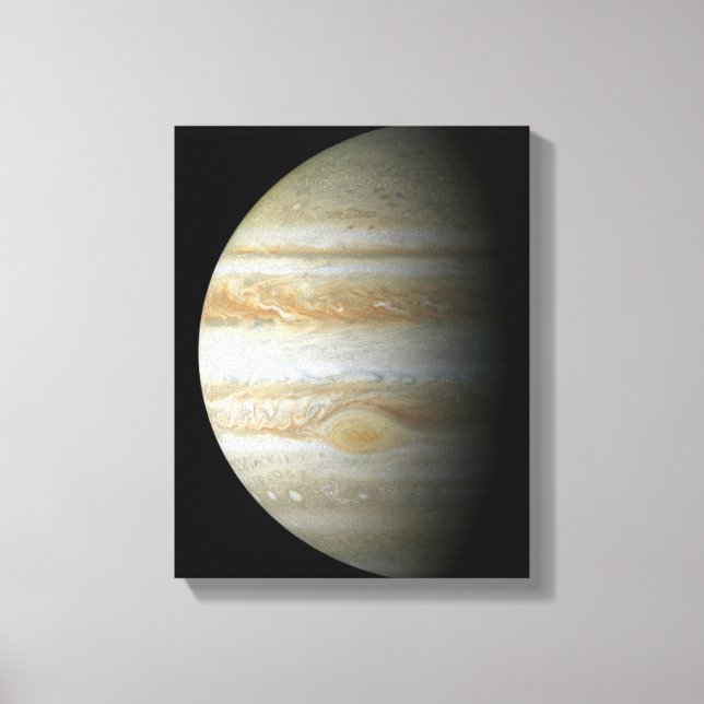 Jupiter mosiac canvastryck (Framsida)