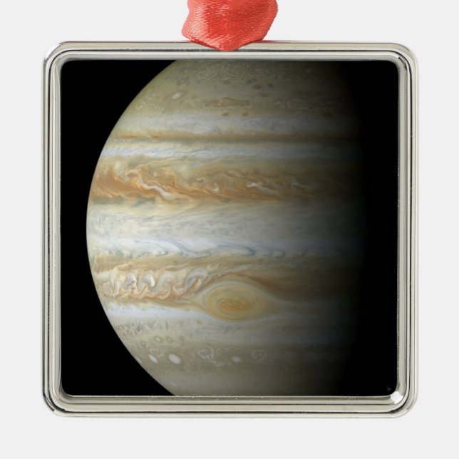 Jupiter mosiac julgransprydnad metall (Framsidan)