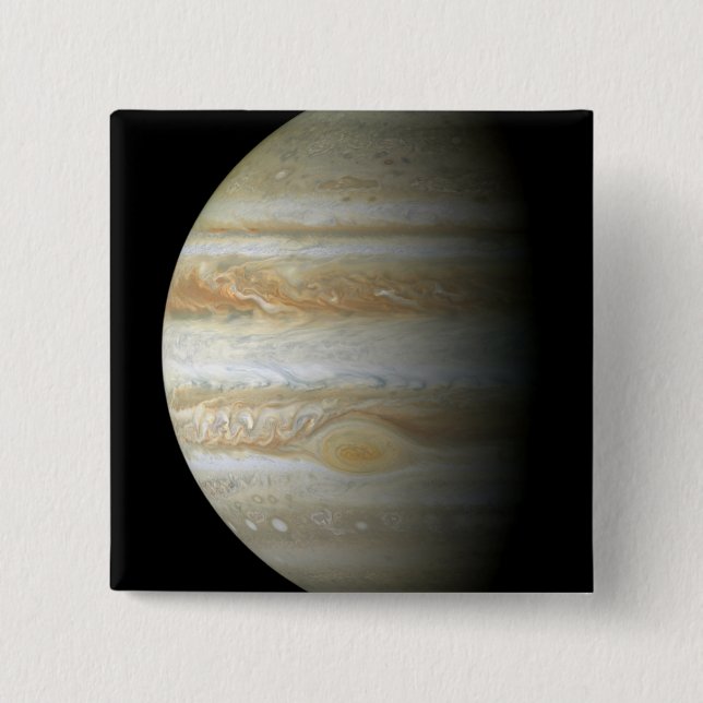 Jupiter mosiac knapp (Framsida)