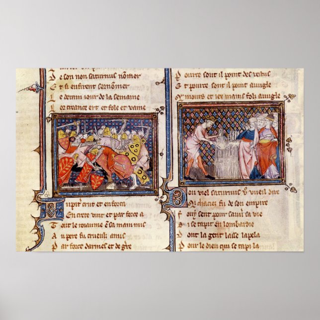 Jupiter mot Saturus (mättnad): Lärare på lördag Poster (Framsidan)