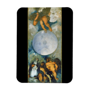 Jupiter Neptune och Pluto vid Caravaggio i 1597 Magnet