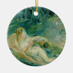 Jupiter och Callisto, efter en målning vid Bouche Julgransprydnad Keramik