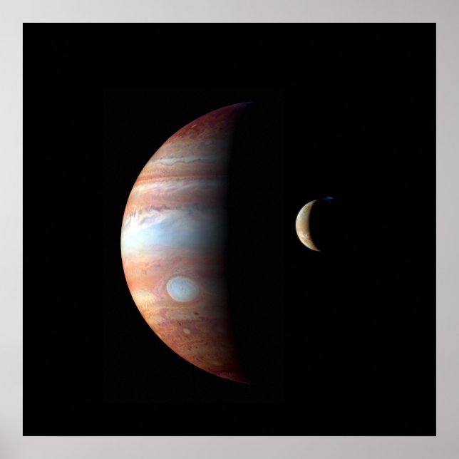 Jupiter och Io Poster (Framsidan)