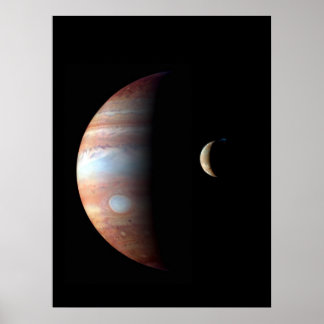 Jupiter och Io Poster