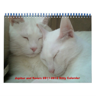 Jupiter och Kona's 2011-2012 Kattunge Calender Kalender