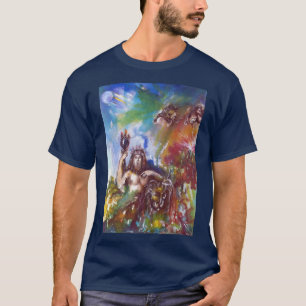 JUPITER OCH LEJON vattenfärg T Shirt