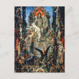 Jupiter och Semele, 1894-95 (olja på kanfas) Vykort