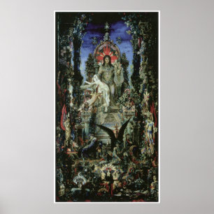 Jupiter och Semele Poster