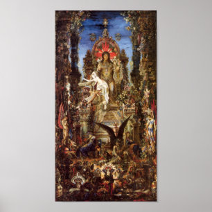 Jupiter och Semele Poster