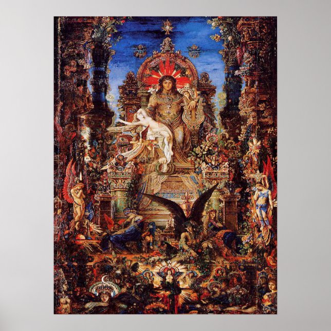 Jupiter och Semiele Poster (Framsidan)