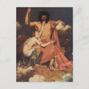 Jupiter och Thetis Vykort