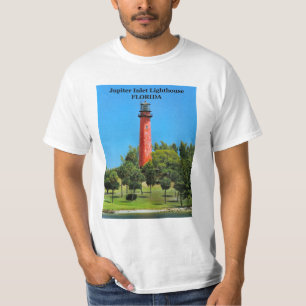 Jupiter öppningsfyr, Florida T-tröja T Shirt