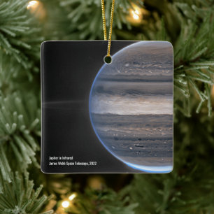 Jupiter på Infrarars webbsida Space Telescope jul Julgransprydnad Keramik
