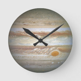 Jupiter Photo Rund Klocka