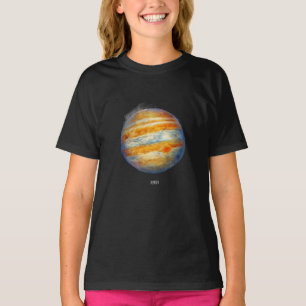 Jupiter Planet Artwork - Cosmic Space Illustration T Shirt