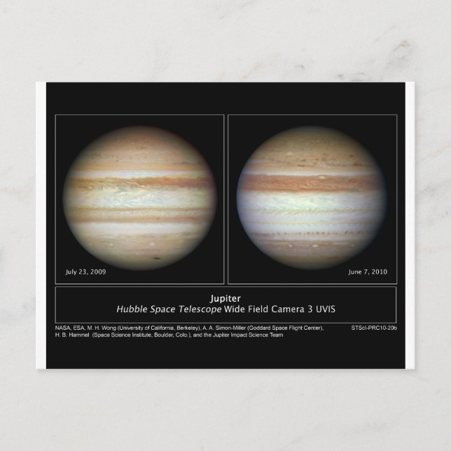 Jupiter Print June 7, 2010 Vykort (Framsida)