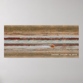 Jupiter Red Spot Close Photograph Poster