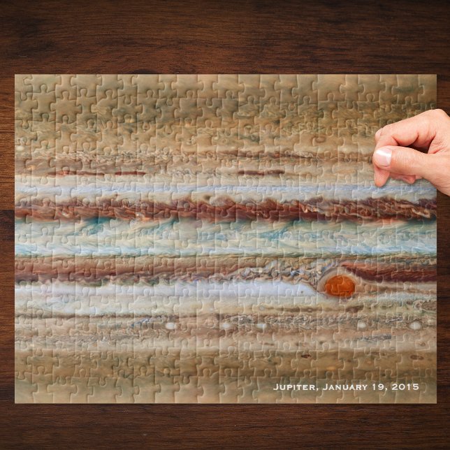 Jupiter Red Spot Close Photograph Pussel (Skapare uppladdad)