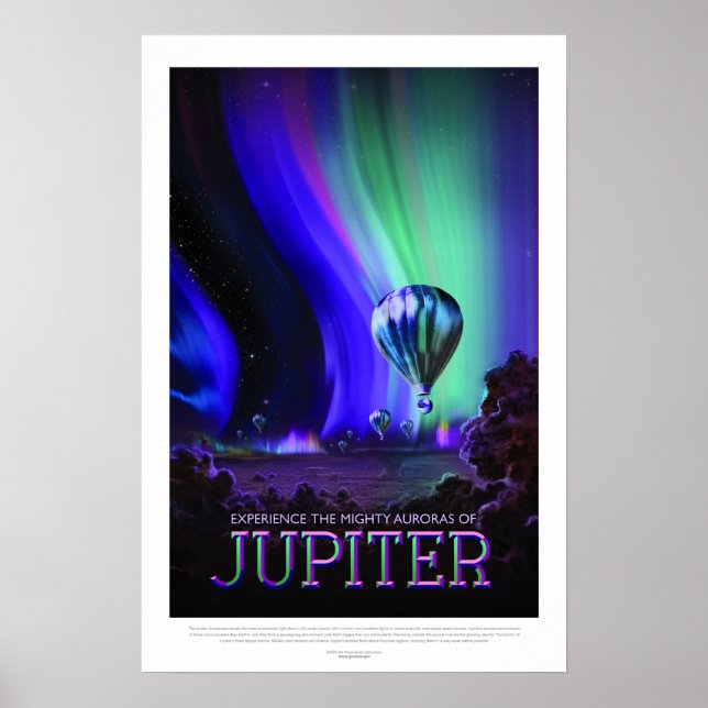 Jupiter, reseposter poster (Framsidan)