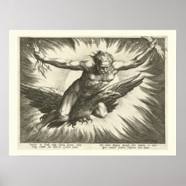 Jupiter, Roman God, Mythology, Gudom, 1600-talet Poster