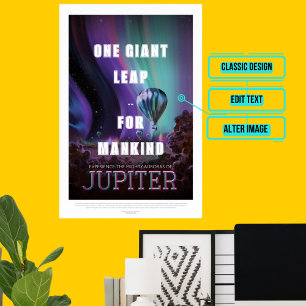Jupiter - Rymdturism Poster