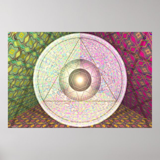 Jupiter, Saturus och Uranus per Martineau Poster (Framsidan)