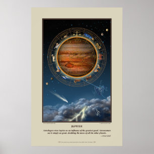 Jupiter Skriv ut Poster